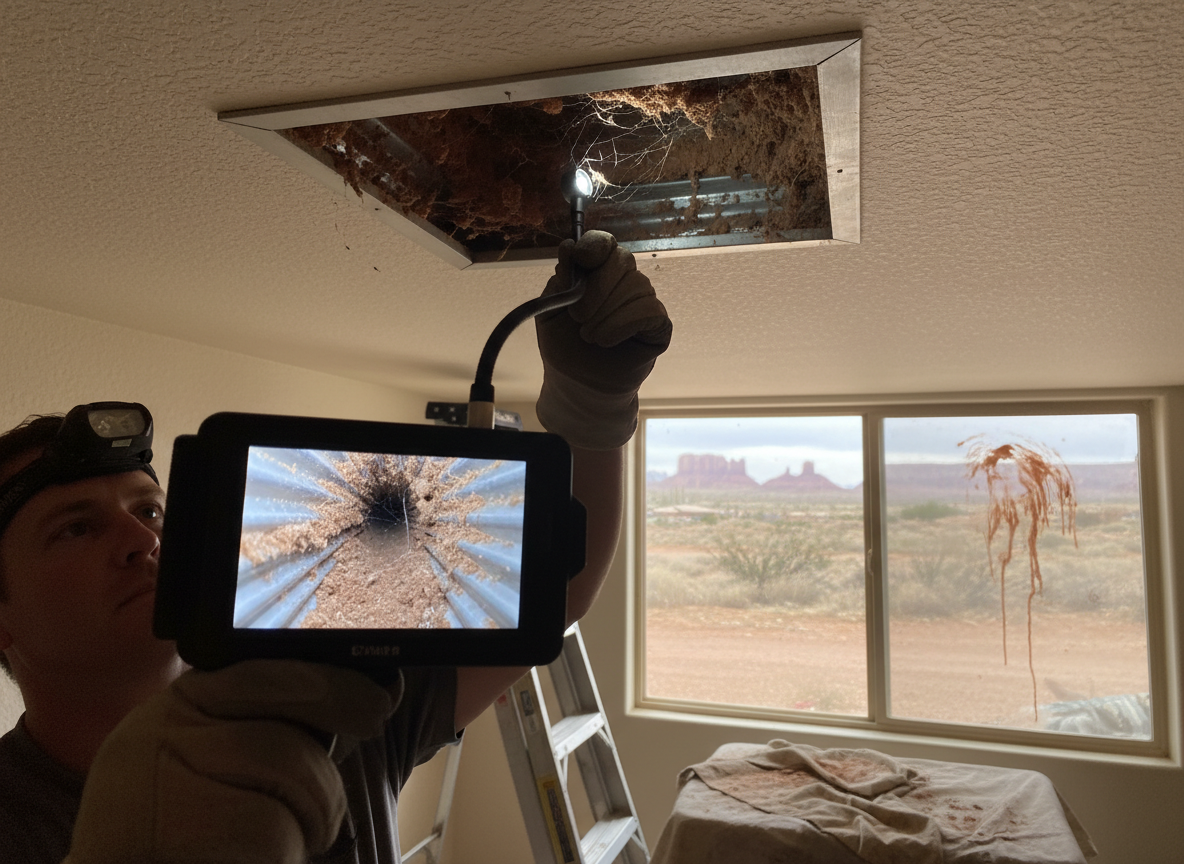 How to Check for Dust Buildup in Air Ducts After Camp Verde Monsoons