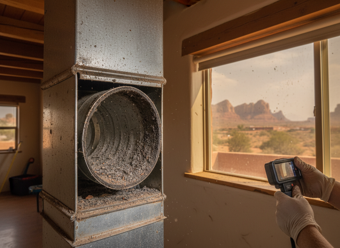 How Wildfire Smoke Impacts Air Ducts in the Camp Verde Area