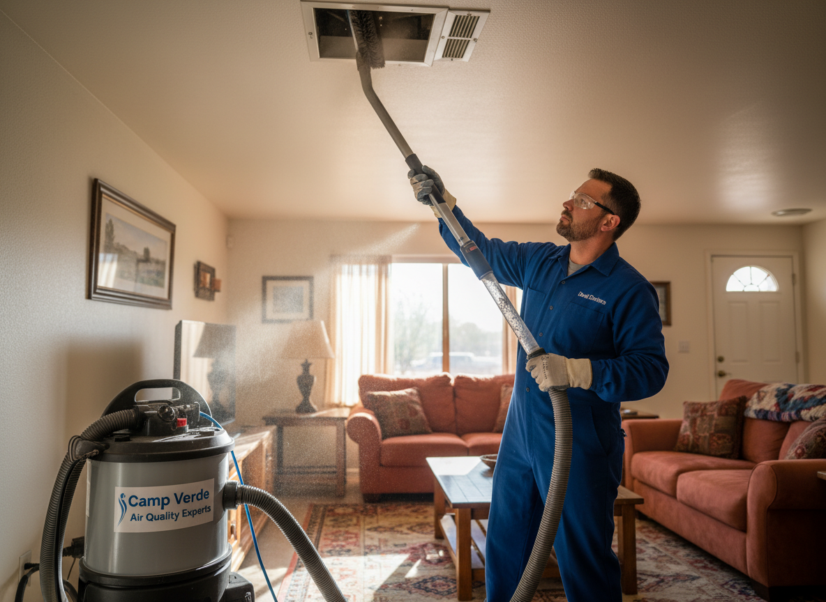 air vent cleaning in Camp Verde