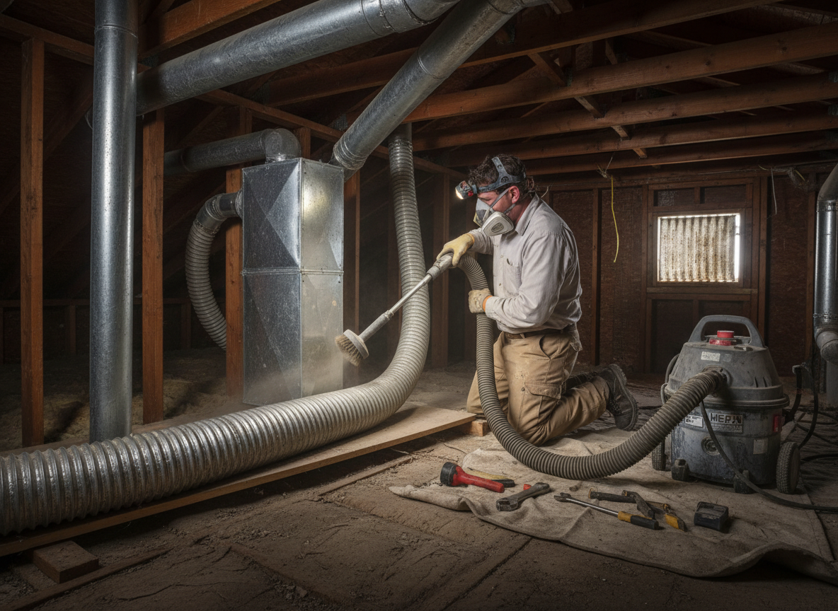 attic duct cleaning in Camp Verde