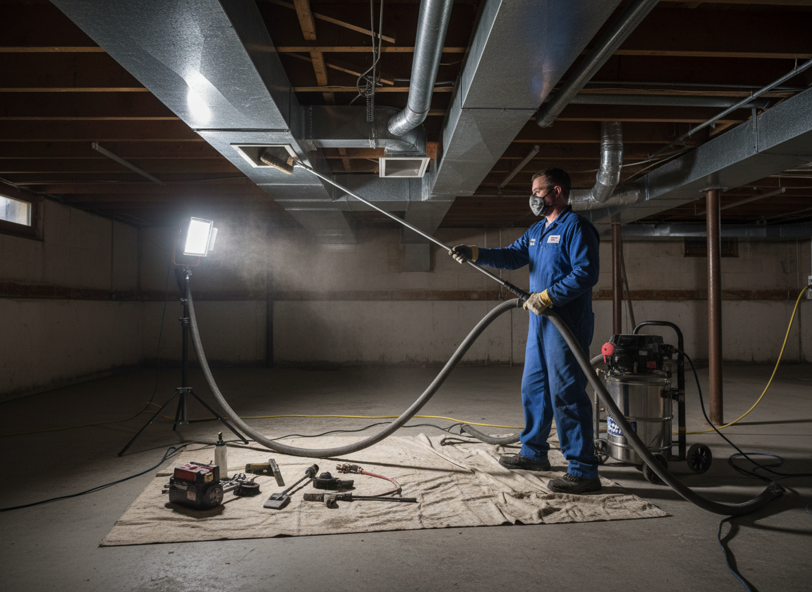 basement air duct cleaning in Camp Verde