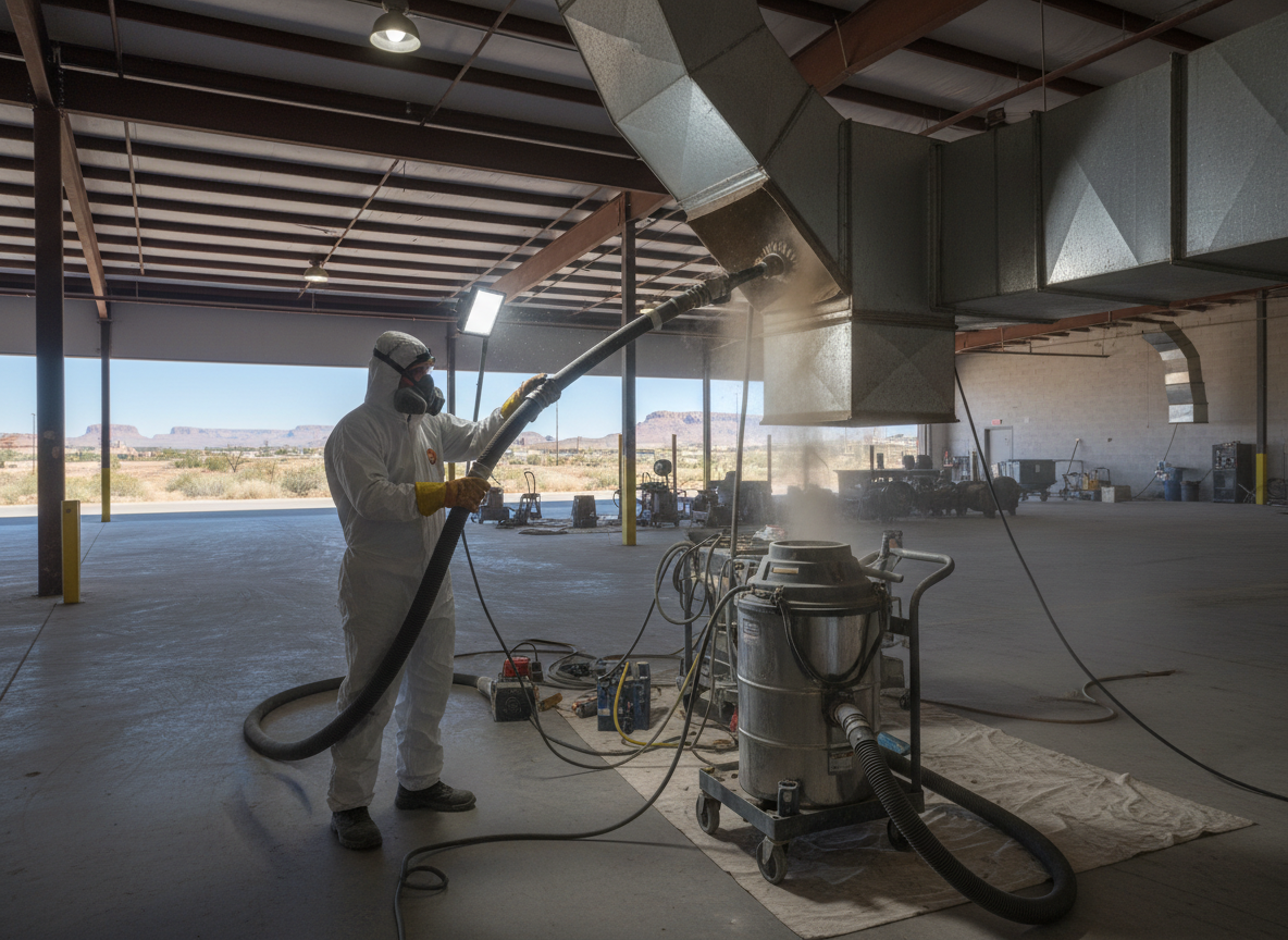 Industrial air duct cleaning in Camp Verde